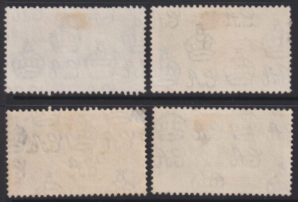 Gibraltar - 1935 Silver Jubilee Set SG 114/17 FU Cv £ 38 [E6921]