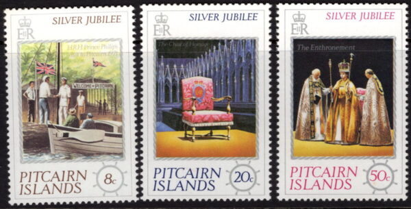PITCAIRN ISLAND - 1976 'SILVER JUBILEE' Set of 3 MNH [E6501]
