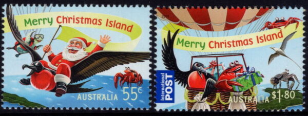 CHRISTMAS ISLAND - 2013 'CHRISTMAS' Pair MNH [E7000]