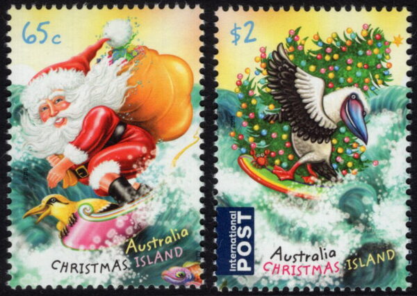 CHRISTMAS ISLAND - 2018 'CHRISTMAS' Pair MNH [E6994]