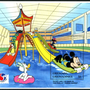 DISNEY - GRENADA GRENADINES - 1994 'PHILAKOREA '94 INTERNATIONAL STAMP EXHIBITION, SEOUL' 2nd Issue Miniature Sheet MNH [E8918]