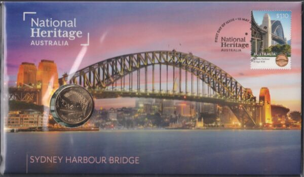 AUSTRALIA - 2021 'NATIONAL HERITAGE - Sydney Harbour Bridge' PNC RAM $1 Coin [E8236]