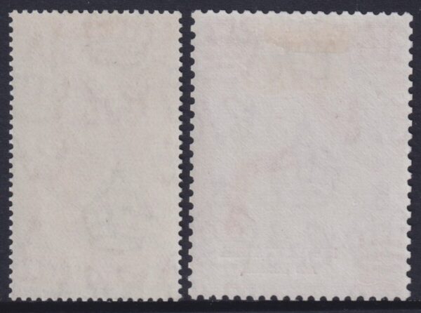 KUT. - 1948 Silver Wedding Set SG 157/8 MLH Cv £ 50 [E8084]
