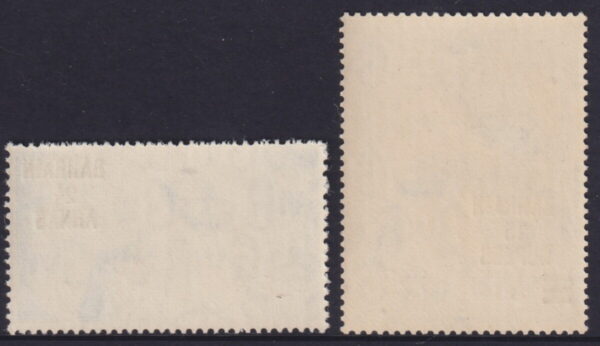 Bahrain - 1948 Silver Wedding Set SG 61/62 MNH Cv £ 32 [E8109]