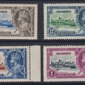 Mauritius - 1935 Silver Jubilee Set SG 245/48 MH Cv £ 35 [E8168]