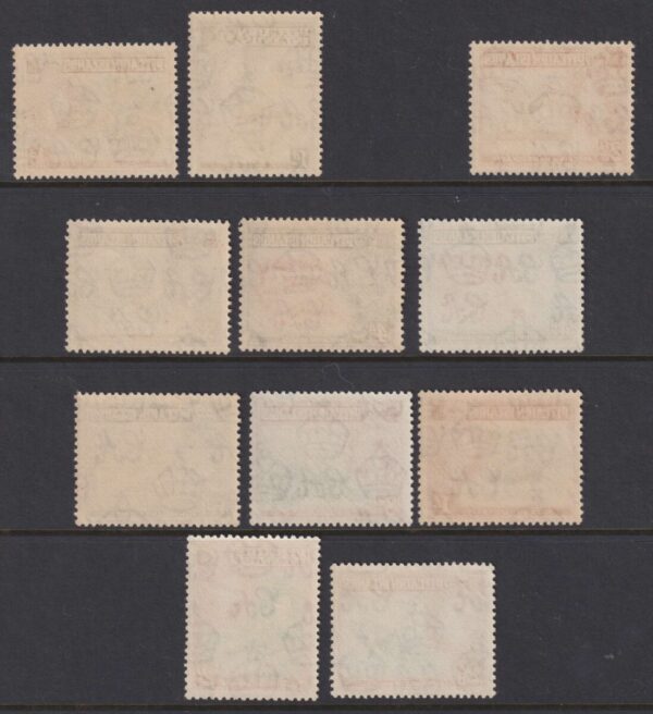PITCAIRN ISLANDS QE2 - 1957 Part Set to 2/6d  SG 18//28 MNH Cv £50 [E8213]