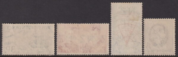 ROSS DEPENDENCY - 1967 'EARLY DECIMALS' Set of 4 MLH [E8418]