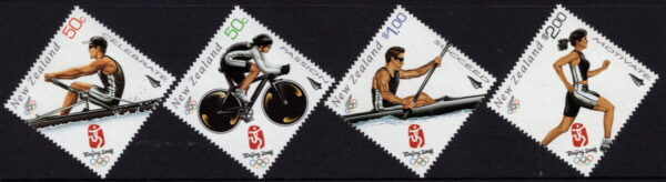 NEW ZEALAND - 2008 'OLYMPIC GAMES BEIJING' Set of 4 MNH [E8297]