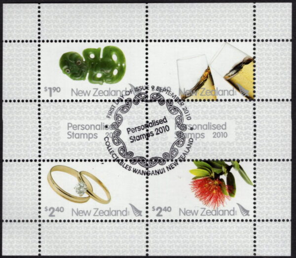 NEW ZEALAND - 2010 'PERSONALISED STAMPS' Sheetlet CTO [E8343]
