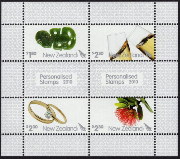NEW ZEALAND - 2010 'PERSONALISED STAMPS' Sheetlet MNH [E8341]