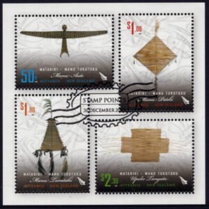 NEW ZEALAND - 2010 'TRADITIONAL KITES' Miniature Sheet CTO [E8357]