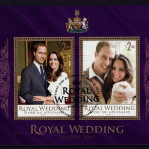 NEW ZEALAND - 2011 'ROYAL WEDDING' Miniature Sheet CTO [E8363]