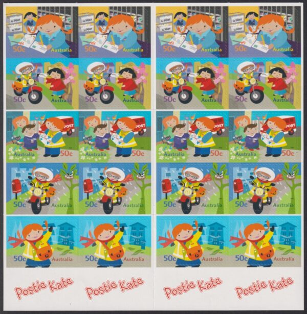 AUSTRALIA - 2006 'POSTIE KATE' Self Adhesive Booklet Mint [E7990]