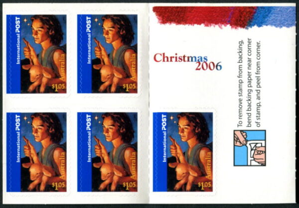 AUSTRALIA - 2006 'CHRISTMAS - Peace & Goodwill' Self Adhesive Booklet Mint [E7989]