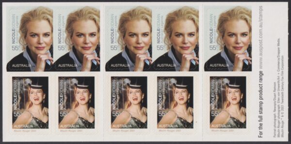 AUSTRALIA - 2009 'LEGENDS - Nicole Kidman' Self Adhesive Booklet Mint [E8004]