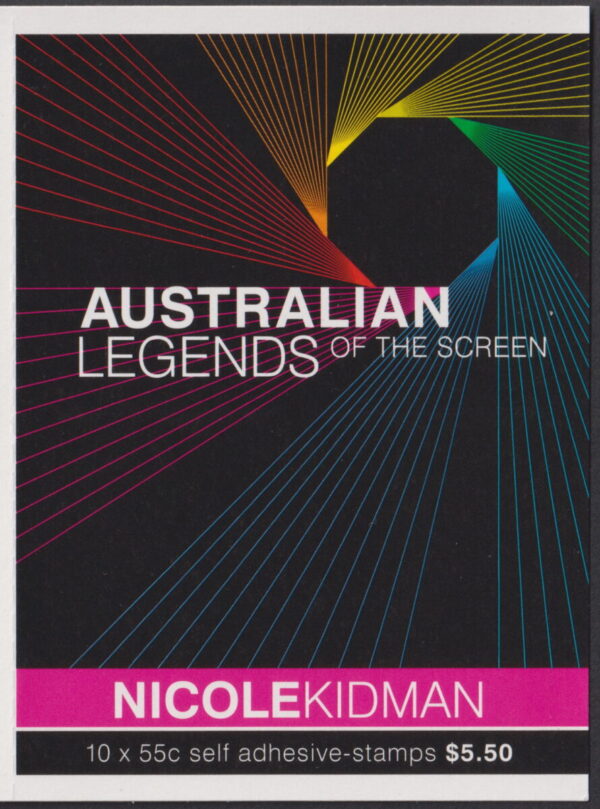 AUSTRALIA - 2009 'LEGENDS - Nicole Kidman' Self Adhesive Booklet Mint [E8004]