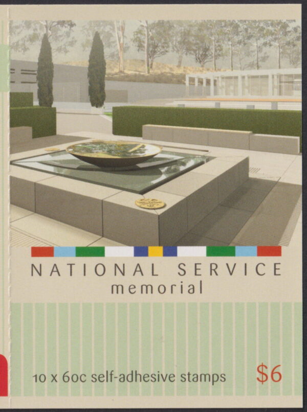AUSTRALIA - 2010 'NATIONAL SERVICE MEMORIAL' Self Adhesive Booklet Mint [E8449]