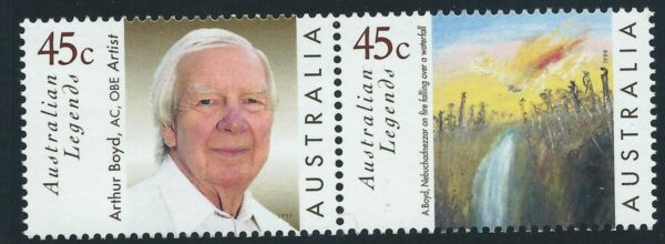 AUSTRALIA - 1999 'ARTHUR BOYD' Pair MNH [E8438]