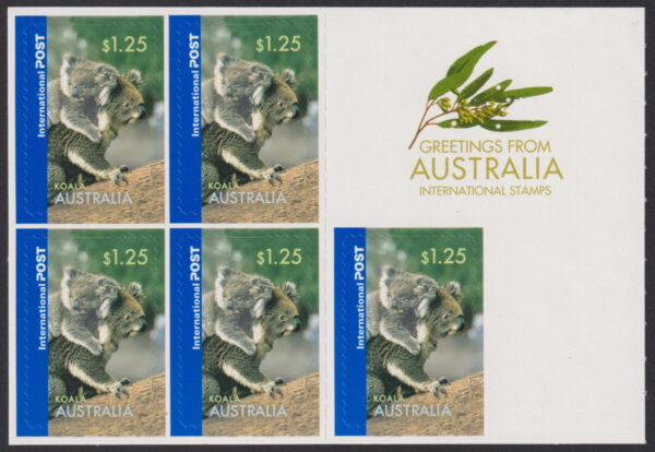 AUSTRALIA - 2006 'GREETINGS FROM AUSTRALIA' Self Adhesive Booklet Pane Mint [E7986]