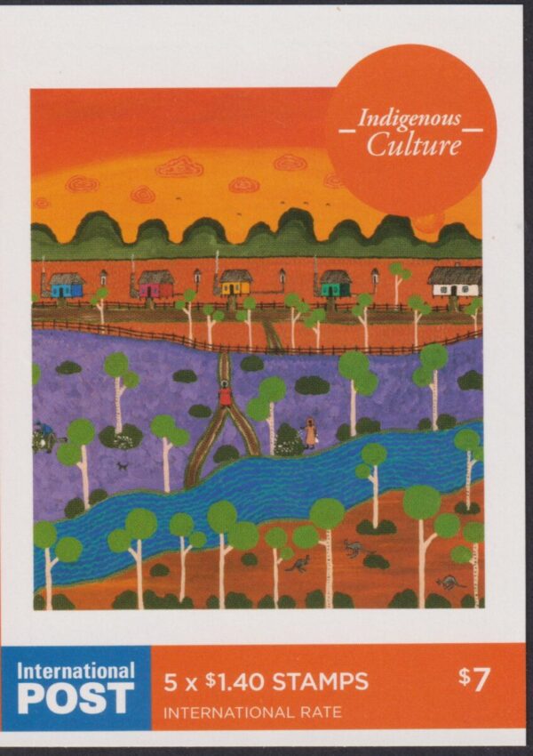 AUSTRALIA - 2009 'INDIGENOUS CULTURE' Self Adhesive Booklet Pane Mint [E8009]