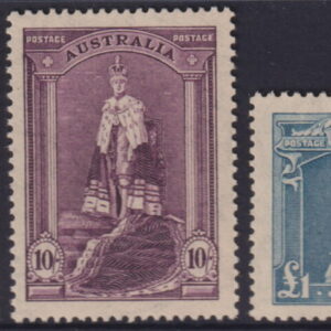 AUSTRALIA KGVI - 1949 Set to £1 Robes  SG 176a/78a MNH Cv £150 [E8603]