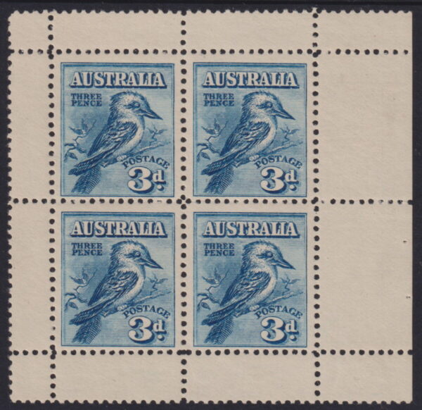 AUSTRALIA - 1928 3d KOOKABURRA Exhibition MS  SG MS 106a MNH Cv £140 [E8633]