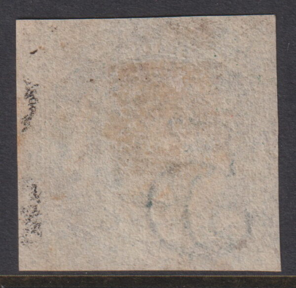 NEW SOUTH WALES - 1854 6d Dull GREEN Imperf  SG 88 GU Cv £650 [E8652]