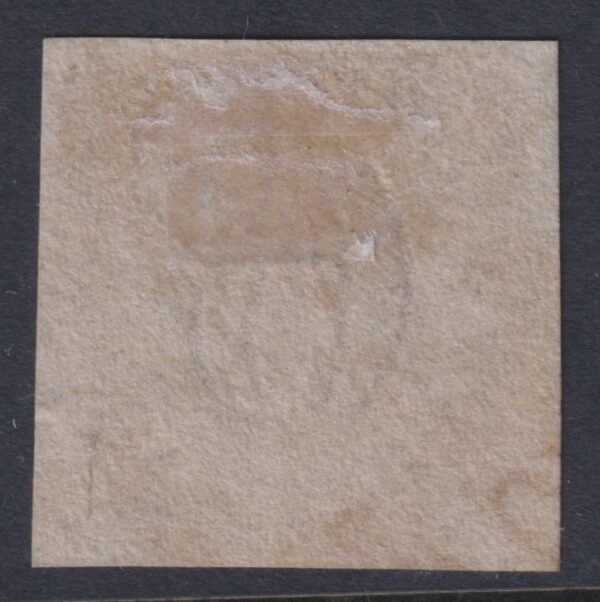 NEW SOUTH WALES - 1854 6d Greyish BROWN Imperf  SG 96 FU Cv £25 [E8653]