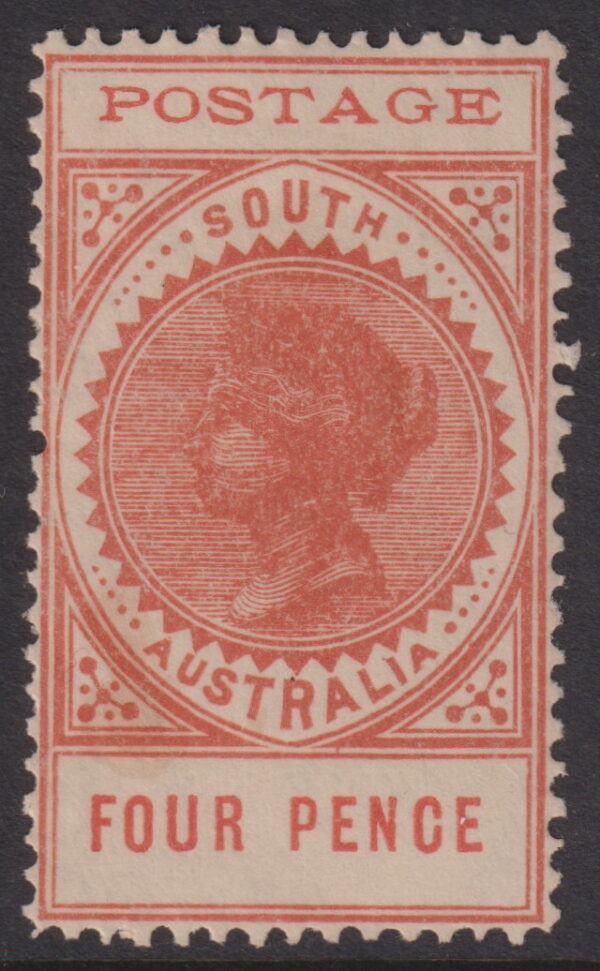 SOUTH AUSTRALIA - 1902 4d RED-ORANGE  SG 269 MLH Cv £40 [E8681]