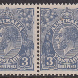 AUSTRALIA - 1926 KGV SM Wmk 3d 'ULTRAMARINE' Die 2 SG100b var MVLH Cv $165 [E8772]