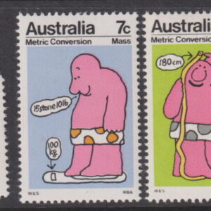 AUSTRALIA - 1973 'METRIC CONVERSTION' Set of 4 MNH [E8945]