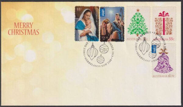 AUSTRALIA - 2013 'MERRY CHRISTMAS' Self Adhesive First Day Cover [E9257]