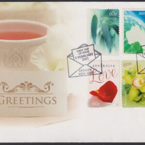 AUSTRALIA - 2013 'SPECIAL OCCASIONS - Greetings' Self Adhesive First Day Cover [E9266]