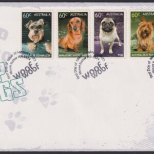 AUSTRALIA - 2013 'TOP DOGS' Self Adhesive First Day Cover [E9268]
