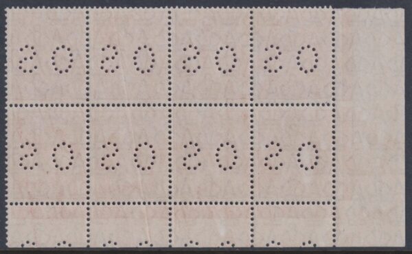 AUSTRALIA - 1926 KGV SM Wmk 1½ 'RED' OS P13½x12½ SG Ø90 MNH Cv $400 [E8888]