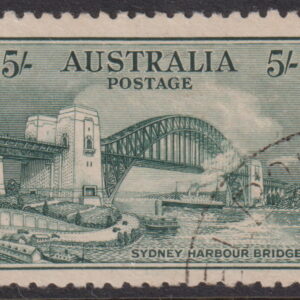 AUSTRALIA - 1932 5/- Sydney Harbour Bridge  SG 143 CTO Cv £200 [E8908]