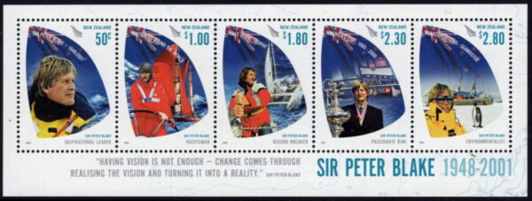 NEW ZEALAND - 2009 'SIR PETER BLAKE COMMEMORATION' Miniature Sheet MNH [E9107]