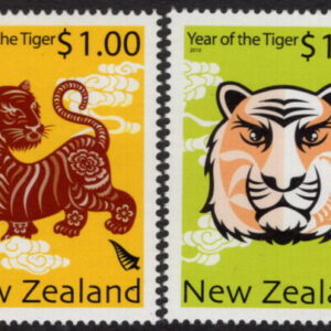 NEW ZEALAND - 2010 'YEAR OF THE TIGER' Set of 4 MNH [E9097]