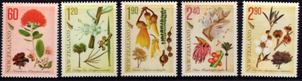 NEW ZEALAND - 2012 'NATIVE TREES' Set of 5 MNH [E9112]