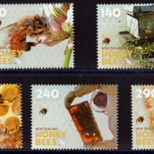 NEW ZEALAND - 2013 'HONEY BEES' Set of 5 MNH [E9274]