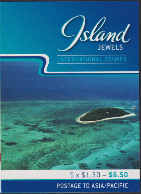 AUSTRALIA - 2007 'ISLAND JEWELS' International Self Adhesive Booklet Pane Mint [E9002]