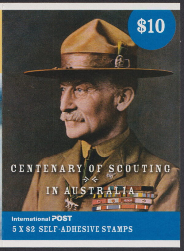 AUSTRALIA - 2008 'CENTENARY OF SCOUTING' International Self Adhesive Booklet Pane Mint [E9039]