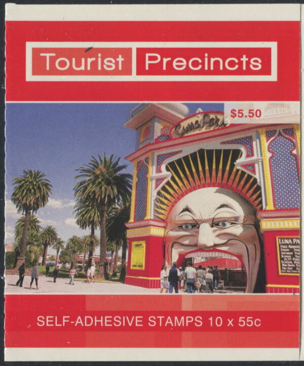 AUSTRALIA - 2008 'TOURIST PRECINCTS - Luna Park, Melbourne' Self Adhesive Booklet Mint [E8999]