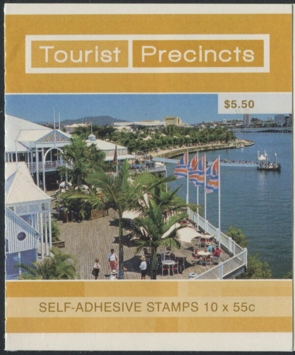 AUSTRALIA - 2008 'TOURIST PRECINCTS - Southbank, Brisbane' Self Adhesive Booklet Mint [E9001]