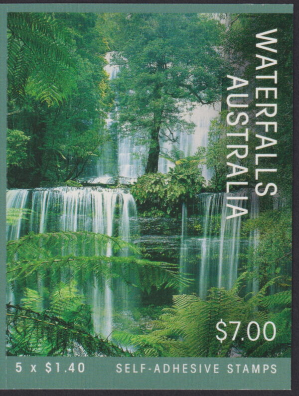 AUSTRALIA - 2008 'WATERFALLS - Russell Falls TAS' International Self Adhesive Booklet Pane Mint [E9042]