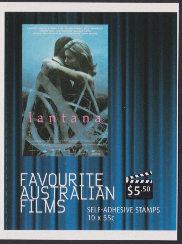 AUSTRALIA - 2008 'FAVOURITE FILMS - Lantana' Self Adhesive Booklet Mint [E9033]