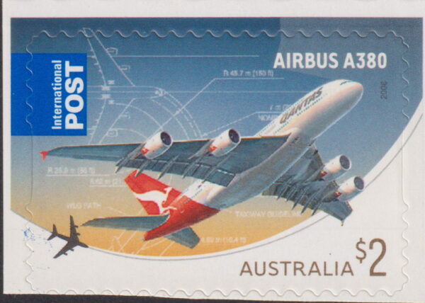 AUSTRALIA - 2008 'AVIATION' International Self Adhesive Mint [F0889]