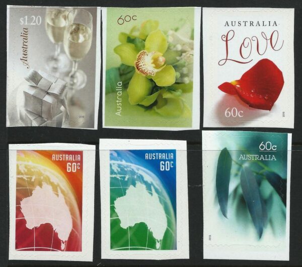 AUSTRALIA - 2013 'SPECIAL OCCASIONS' Self Adhesive Set of 6 Mint [E9241]