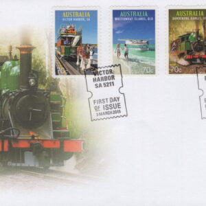 AUSTRALIA - 2015 'TOURIST TRANSPORT' Self Adhesive First Day Cover [E9733]
