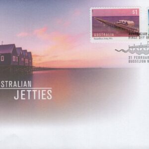 AUSTRALIA - 2017 'JETTIES' Self Adhesive First Day Cover [E9696]